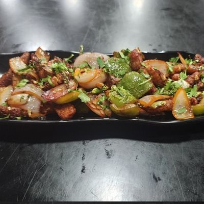 Baby Corn Chilli Dry